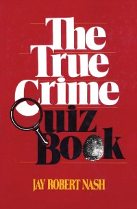 Cover True Crime Quiz Book