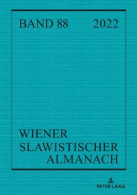 Cover Wiener Slawistischer Almanach, Band 88 (2022)