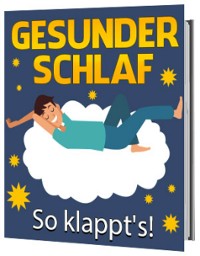 Cover Gesunder Schlaf – So klappt's