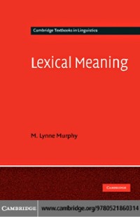 Cover Lexical Meaning