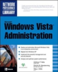 Cover Microsoft Windows Vista Administration