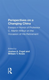 Cover Perspectives On A Changing China