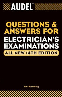 Cover Audel Questions and Answers for Electrician's Examinations, All New