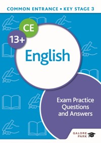 Cover Common Entrance 13+ English Exam Practice Questions and Answers