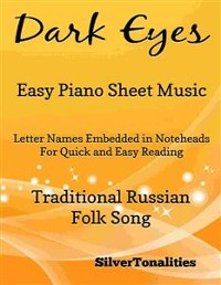 Cover Dark Eyes Easy Piano Sheet Music