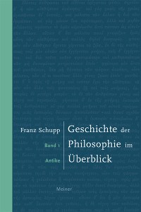 Cover Geschichte der Philosophie im Überblick. Band 1: Antike