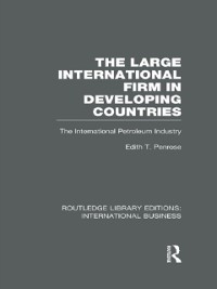 Cover The Large International Firm (RLE International Business)