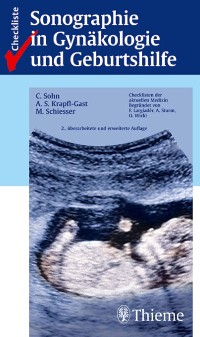 Cover Checkliste Sonographie in Gynäkologie und Geburtshilfe