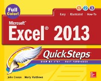 Cover Microsoft(R) Excel(R) 2013 QuickSteps