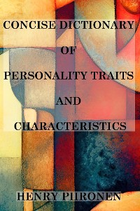 Cover Concise Dictionary of Personality Traits and Characteristics