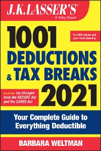 Cover J.K. Lasser's 1001 Deductions and Tax Breaks 2021