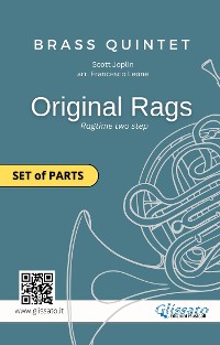 Cover Brass Sheet Music for Quintet: Original Rags (parts)