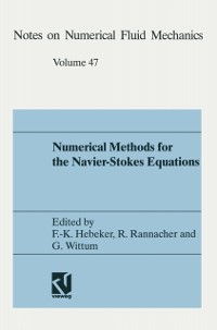 Cover Numerical methods for the Navier-Stokes equations