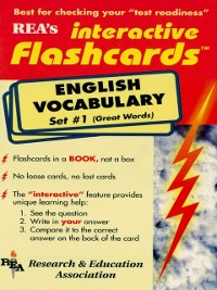 Cover English Vocabulary - Set #1 Interactive Flashcards Book