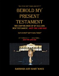 Cover Behold My Present Testament