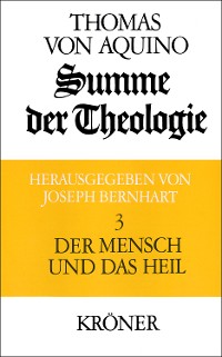 Cover Summe der Theologie / Der Mensch und das Heil