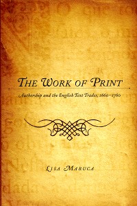 Cover The Work of Print