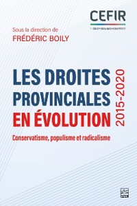 Cover Les droites provinciales en evolution (2015-2020)