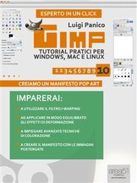 Cover GIMP: tutorial pratici per Windows, Mac e Linux. Livello 10