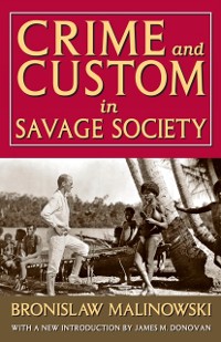 Cover Crime and Custom in Savage Society