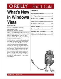 Cover What's New in Windows Vista?