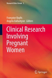 Cover Clinical Research Involving Pregnant Women