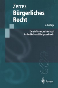 Cover Bürgerliches Recht