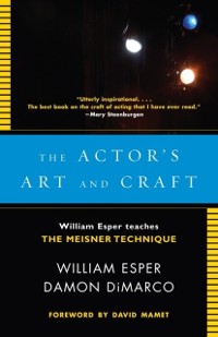 Cover Actor's Art and Craft