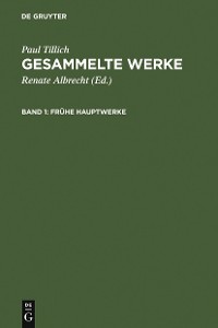 Cover Frühe Hauptwerke