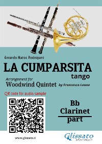 Cover Bb Clarinet Part of "La Cumparsita" for Woodwind Quintet