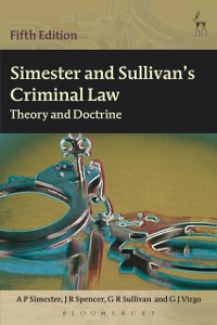 Cover Simester and Sullivan''s Criminal Law