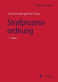 Cover Strafprozessordnung