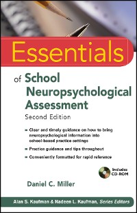 Cover Essentials of School Neuropsychological Assessment