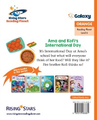 Cover Reading Planet - Ama and Kofi's International Day - Orange: Galaxy