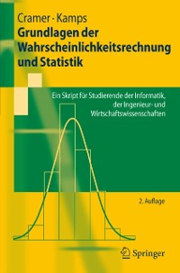 Cover Grundlagen der Wahrscheinlichkeitsrechnung und Statistik