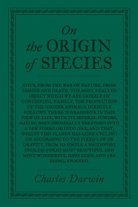 Cover On the Origin of Species