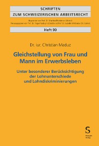 Cover Gleichstellung von Frau und Mann im Erwerbsleben