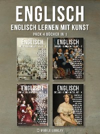 Cover Pack 4 Bücher in 1 - Englisch - Englisch Lernen Mit Kunst