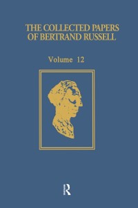 Cover Collected Papers of Bertrand Russell, Volume 12