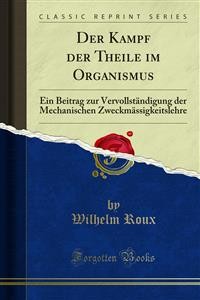 Cover Der Kampf der Theile im Organismus