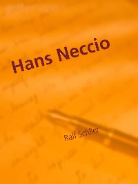 Cover Hans Neccio - Ein Tagebuchroman