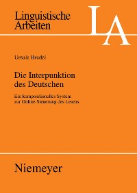 Cover Die Interpunktion des Deutschen