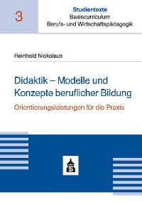 Cover Didaktik - Modelle und Konzepte beruflicher Bildung