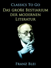 Cover Das große Bestiarium der modernen Literatur