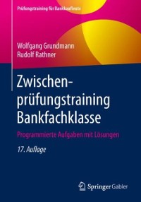 Cover Zwischenprüfungstraining Bankfachklasse