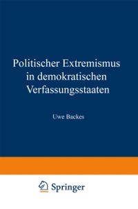 Cover Politischer Extremismus in demokratischen Verfassungsstaaten