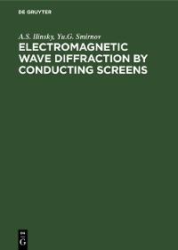 Cover Electromagnetic Wave Diffraction by Conducting Screens