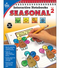 Cover Interactive Notebooks Seasonal, Grade 2