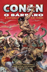 Cover Conan, O Bárbaro: A Espada Selvagem em Cores vol. 01