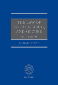 Cover Law of Entry, Search, and Seizure